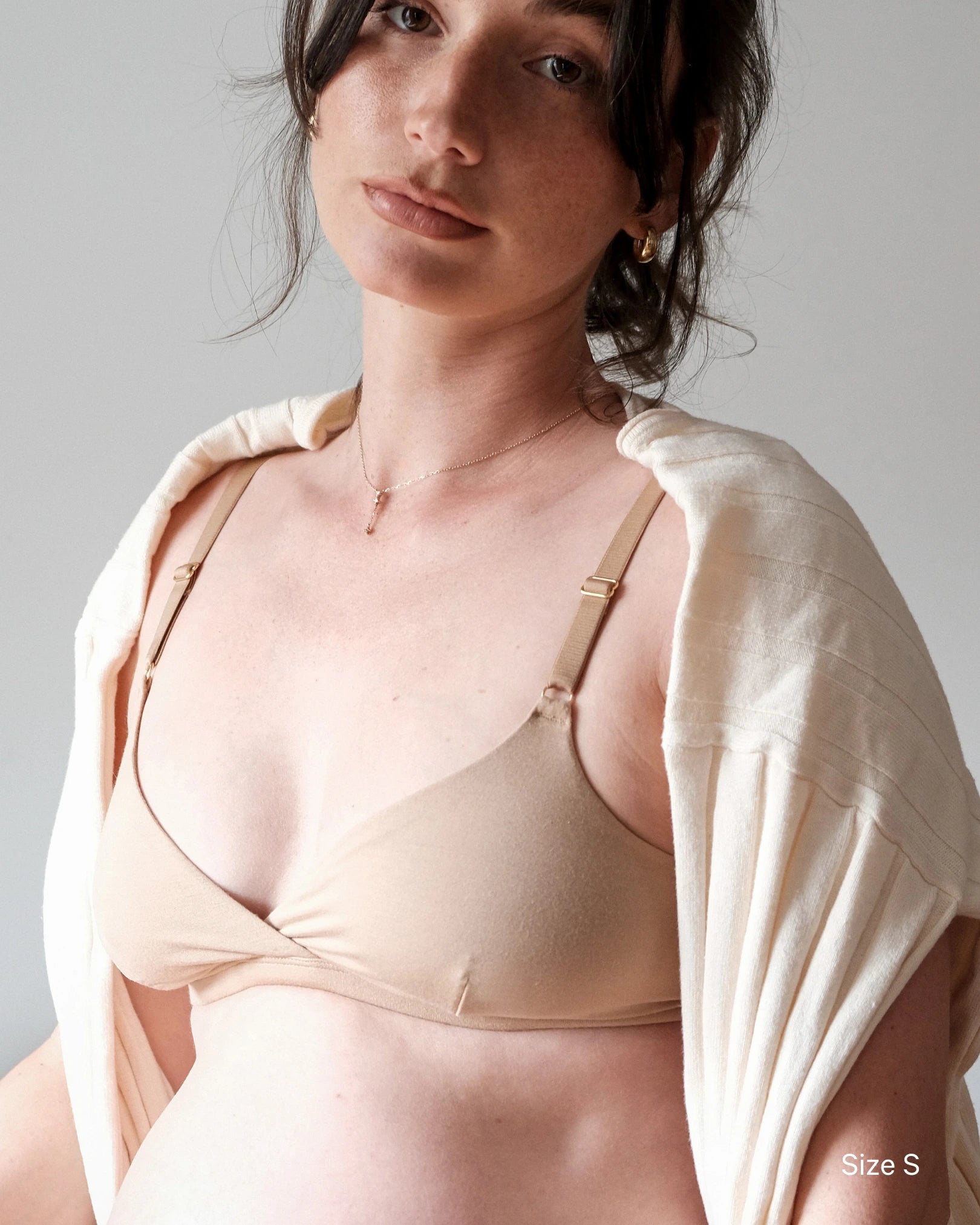 Soft-Cup Nursing Bra - Camel