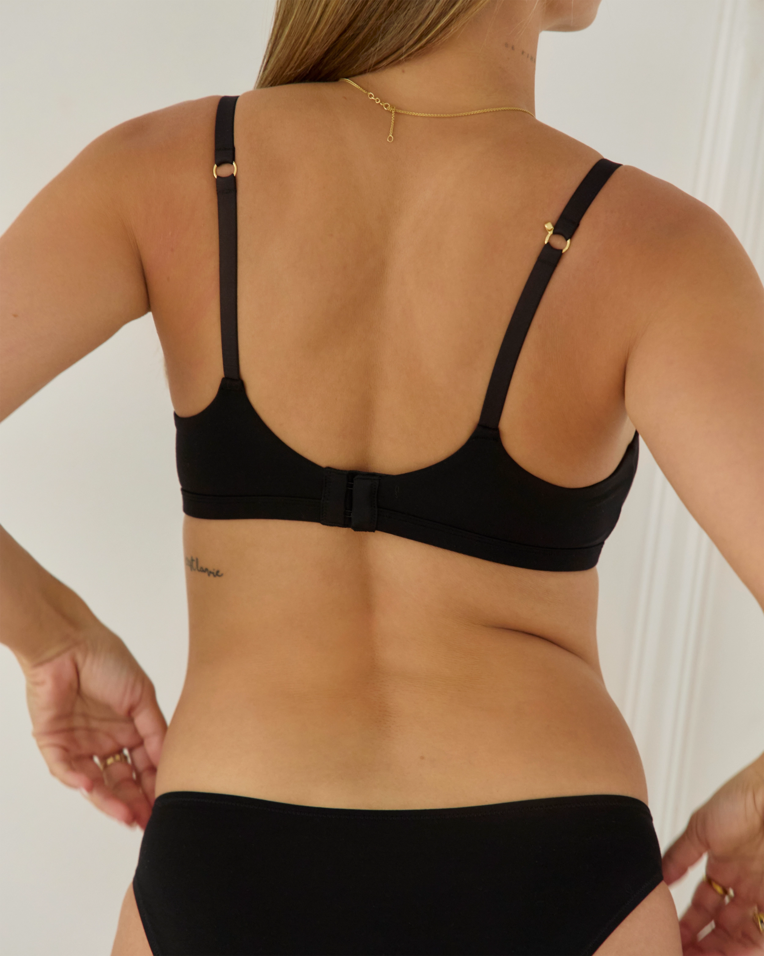 Lounge Nursing Bra - Black