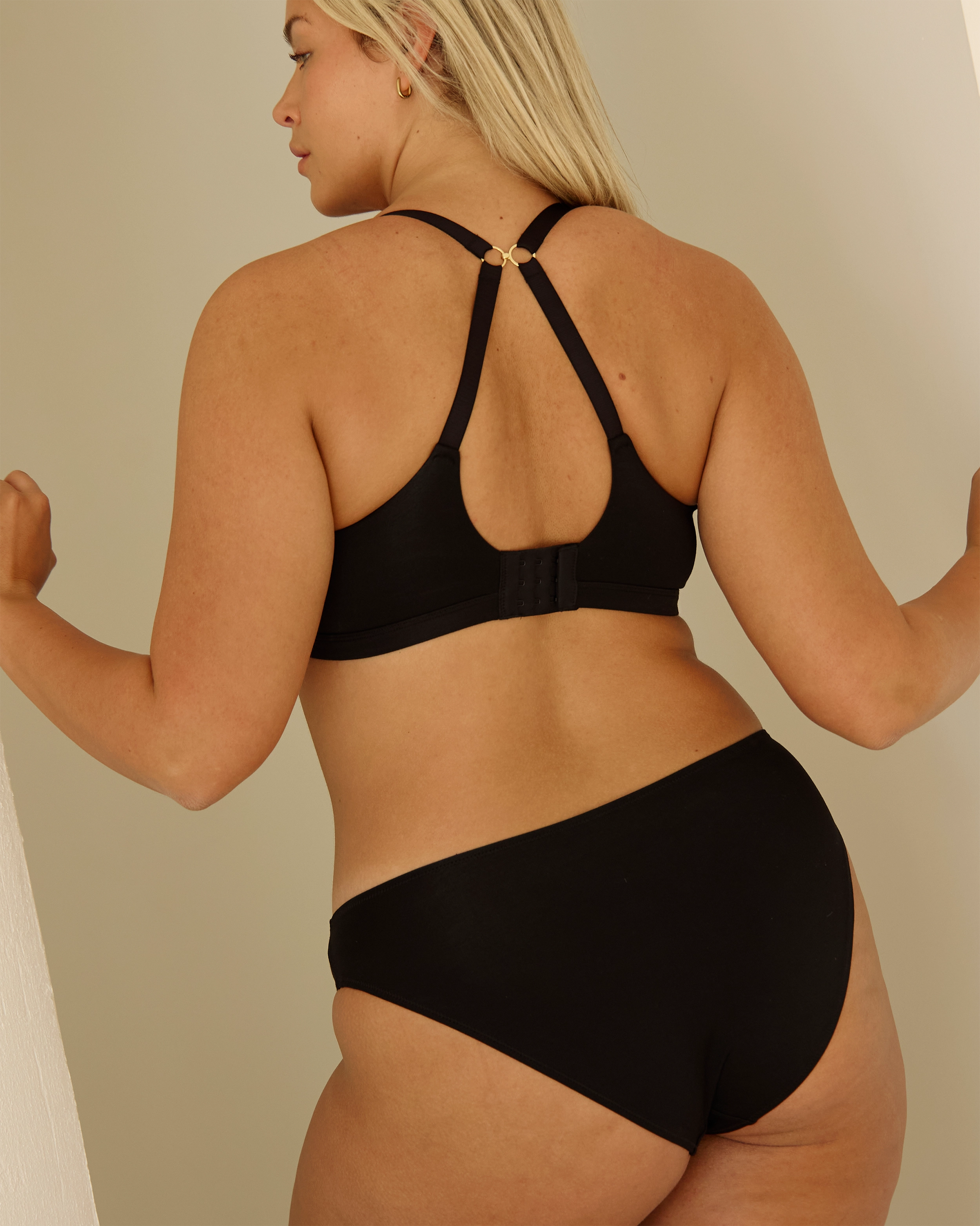 Lounge Nursing Bra - Black