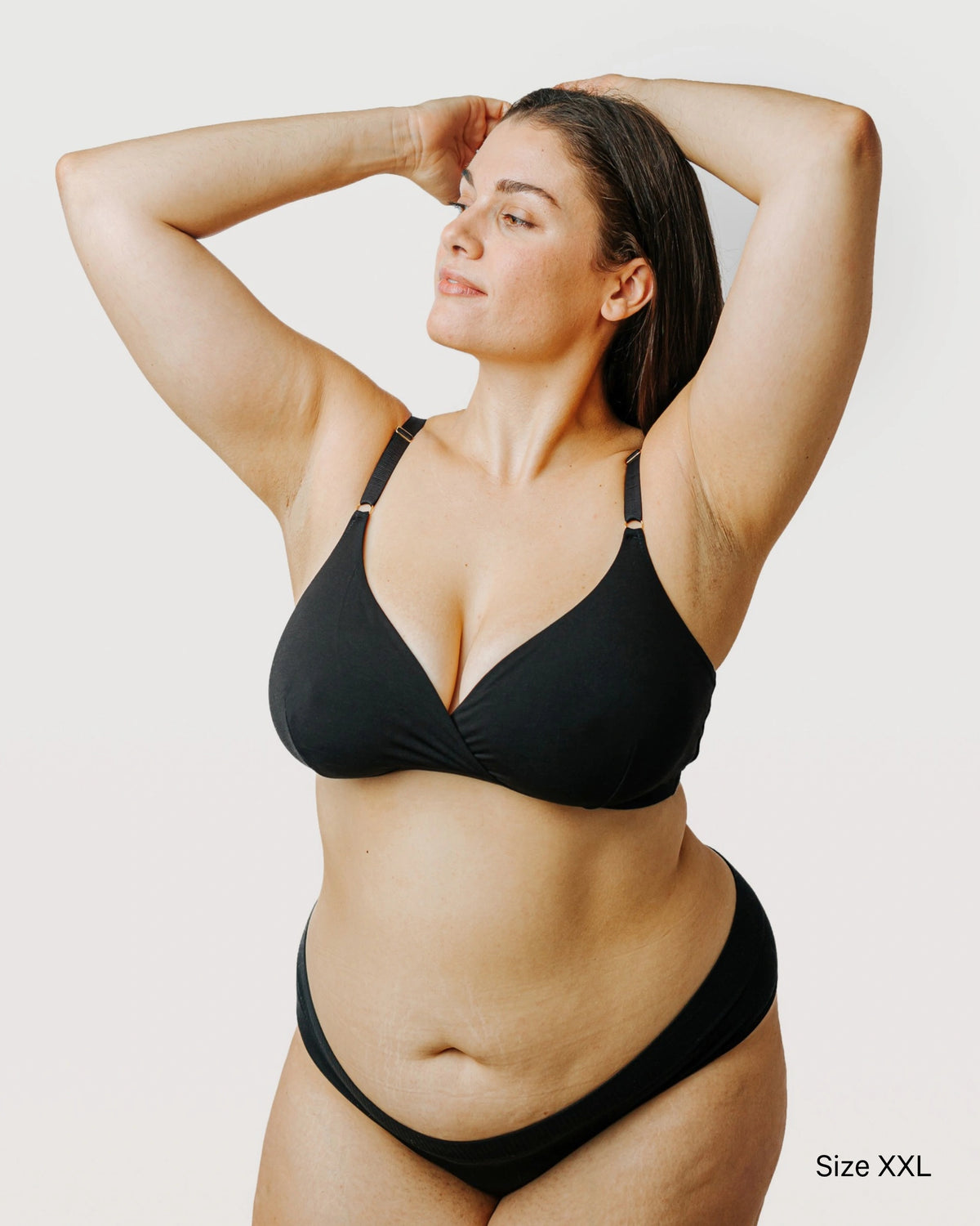 Soft-Cup Nursing Bra - Black